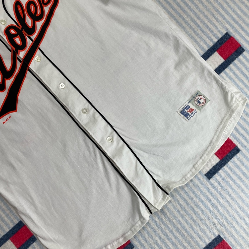 Vintage 1995 Russell Athletic Baltimore Orioles Baseball Jersey - Picture 5 of 12
